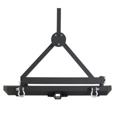 Smittybilt 76651d Src Classic Rear Bumper Includes Hitch Tire Carrier Smittybilt 76651d Src Classic Rear Bumper Includes Hitch Tire Carrier