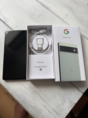 Google Pixel 6a 128GB in Sage / Grün - Voll funktionsfähig