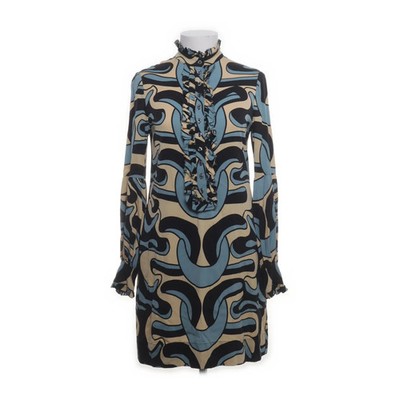 Diane von Furstenberg, Kleid, Größe: 34, Blau/Mehrfarbig, Elasthan/Seide #rsm