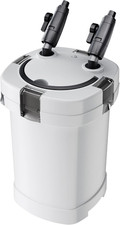 HW-504A Filtro Esterno per acquari con Pompa 800 l/h, Filtro a 4 stadi con mezzi