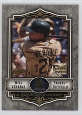 2009 Upper Deck A Piece of History Will Venable #136 0f6