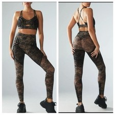 NWT Savage x Fenty Special FX High Waist Legging, Set 2Pcs Size Small Bra Small