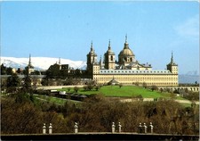 San Lorenzo El Real Madrid Spain Monastery View Continental Postcard B843