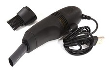 USB Power Mini Vacuum Cleaner w/ LED Light
