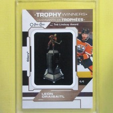 LEON DRAISAITL 2021-22 OPC Ted Lindsay Trophy Winner Manufactured Patch #P-29