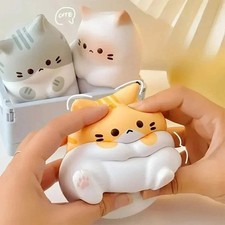 Cartoon Cat Squeeze Toy PU Soft Slow Rebound Fidget for Stress Relief Gift