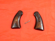 Colt Diamondback Wood Grips For Long D Frame Revolver