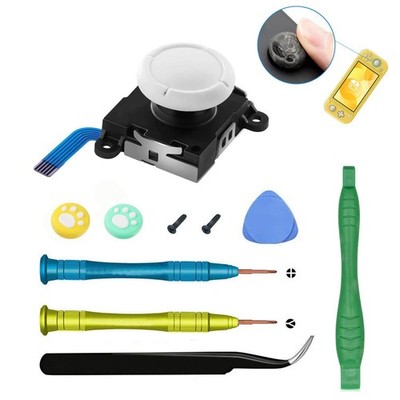 3D Replacement Joystick Analog Thumb Stick for Switch Lite - Include Tri-Wing...
