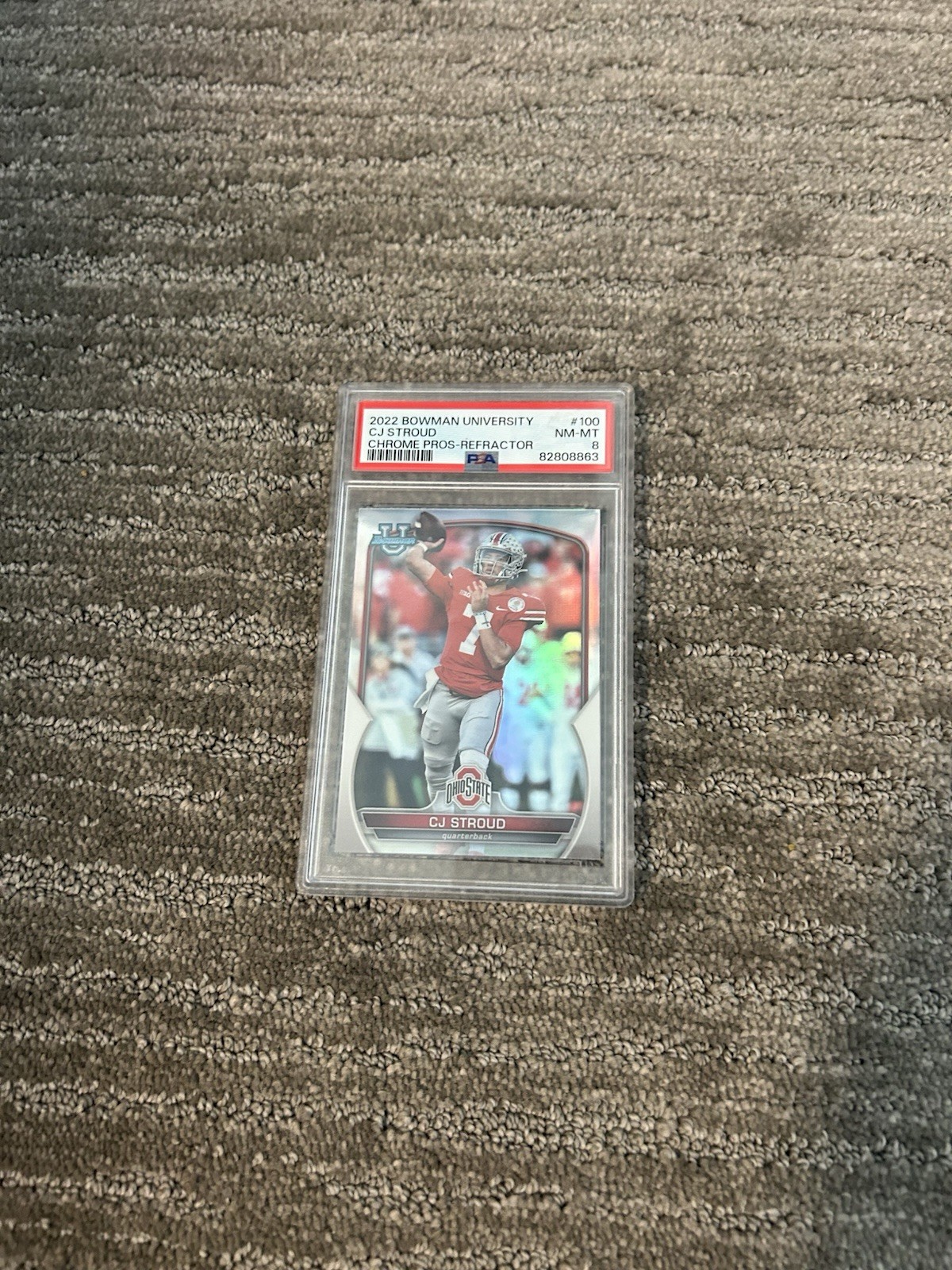 2022 Bowman University Chrome - C.J. Stroud #100 (RC)