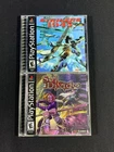 Sol Divide + Striker 1945 Sony PlayStation PS1 Shooter Shmup COMPLETE