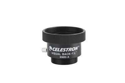 93653-A 1.25-Inch Visual Back Metal Adapter (Black)