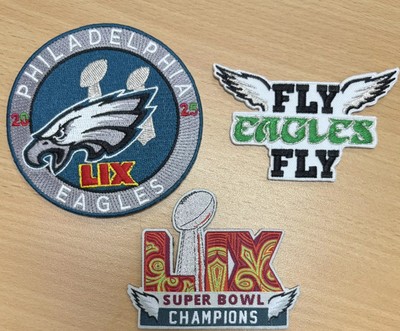 【NFL】EAGLES セイコンバークリー　スーパーボウルパッチXXL NFL】EAGLES セイコンバークリー スーパーボウルパッチXXL
