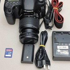 Canon EOS 60D DSLR Camera 18-55mm Lens Kit  Battery/Charger Official