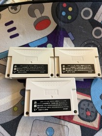 Official Sega Saturn OEM Power Memory Card Cartridge SS bundle of 3