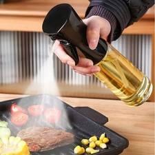 Olive Oil Spray Bottle 200ml Cooking Mister Sprayer BBQ Air Fryer Kitchen Tool