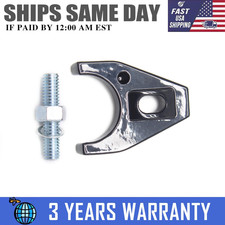 Distributor Clamp Black Billet Aluminum For Chevy Hold Down Sbc Bbc 7627bk