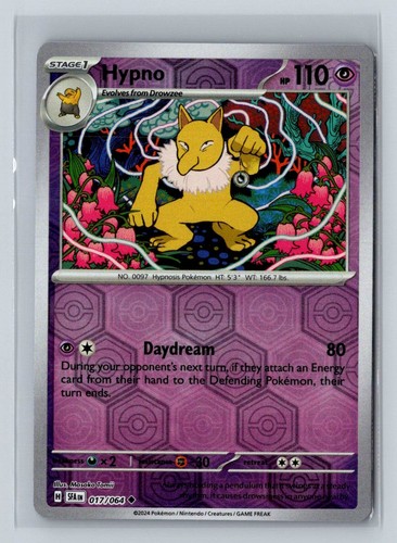 SV: Shrouded Fable #017/064 Hypno Reverse Holo - Picture 1 of 2
