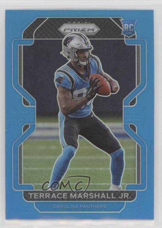 2021 Panini Prizm Rookie Light Blue Prizm Terrace Marshall Jr #348 0c2