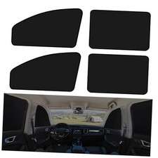 Magnetic Car Window Shades 4 Pack - Blackout Side Black-Smooth Blackout 4PCS 