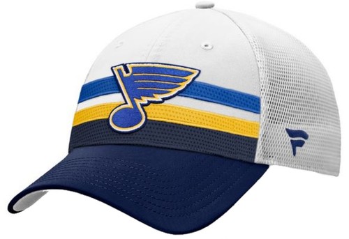 Fanatics St. Louis Blues Mesh Snapback Adjustable Hat Cap - Team Colors - Afbeelding 2 van 6