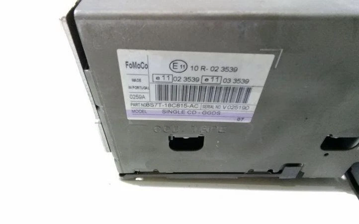 FORD GALAXY III CK Musik-Player mit GPS 8S7T18C815AC 2.0 Diesel 88kw 22672752 - Bild 4 von 4