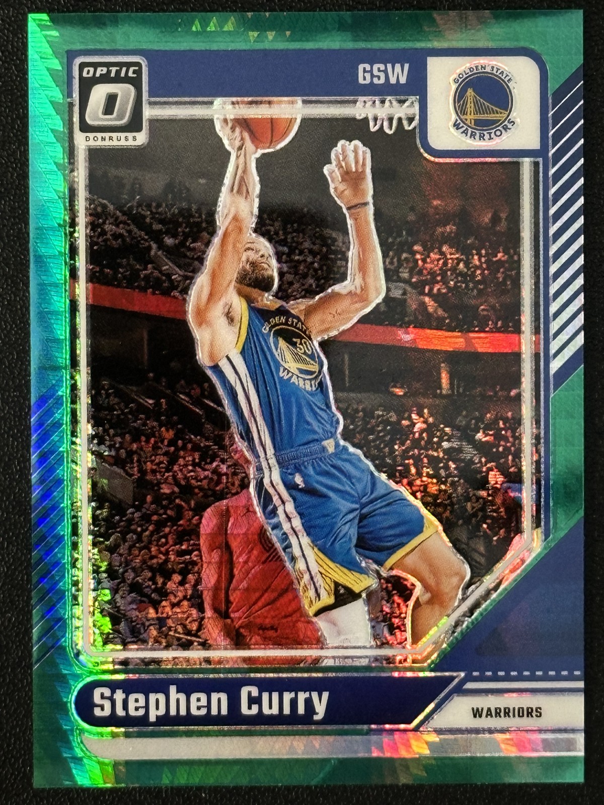 2024-25 Panini Donruss Optic - Stephen Curry #155 Green Hyper Prizm /249