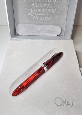 OMAS 360 Vintage Limited Edition RB Pen in RED #062 of only 360 NOS w/ Box