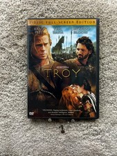Troy DVD 2004 Full-Screen Edition Brad Pitt Eric Bana Orlando Bloom 2-Disc
