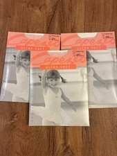 set of 3 Capezio Footless Tights Ballet Pink Child Size 8-12