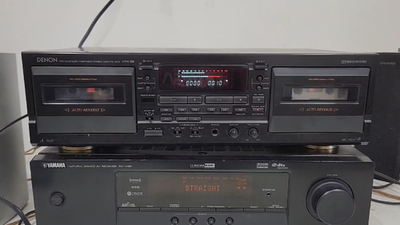 Cassette Deck Player Recorder Denon DRW-585 Double Cassette Parts