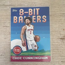 ‼️Topps 2025-26 8-Bit Ballers Insert Cade Cunningham Detroit Pistons #8B-1