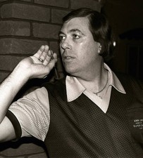 John Lowe from Chesterfield one of England's top darts players A f- Old Photo
