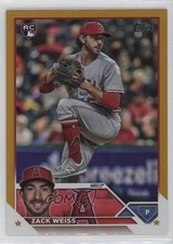 2023 Topps Update Gold Foil Zack Weiss #US196 sg4