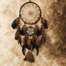 Dream Catcher with Luminous Beads Native American Dream Catchers for Adults H...