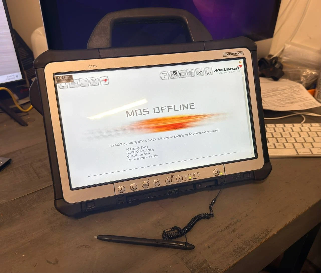 McLaren Diagnostic System MDS Offline. Panasonic CF-D1 No Annual Fee (USA) image 3