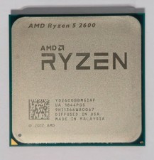 AMD Ryzen 5 2600 3.40GHz 6 Core YD2600BBM6IAF 12 Thread AM4