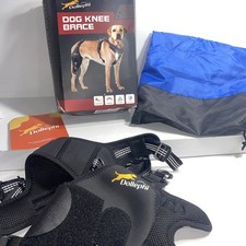 Dog Knee Brace for torn acl hind leg with Adjustable Hinge Stabilizer XL
