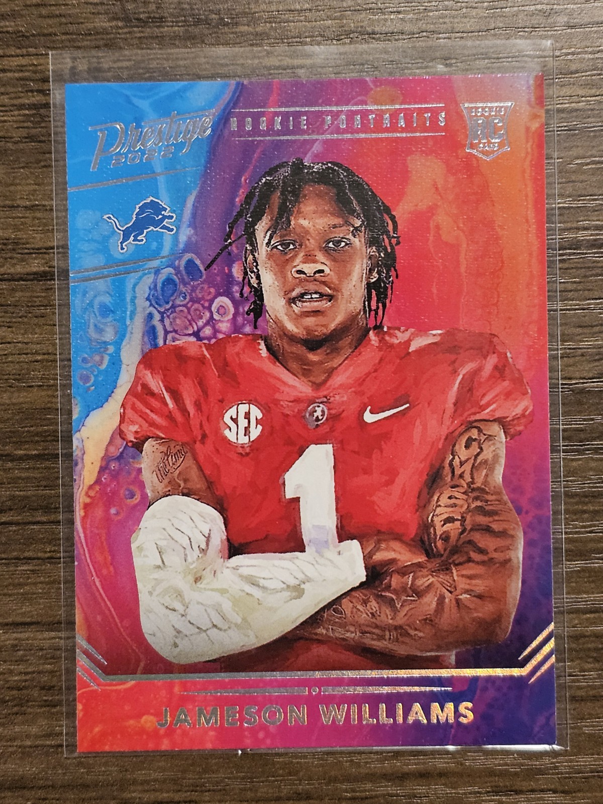 Jameson Williams Panini Prestige Rookie Portraits #RP10 Base