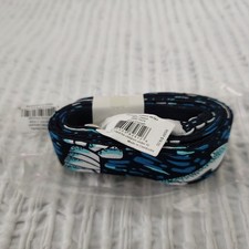 Vera Bradley Wide Lanyard Shore Enough Blue White Coastal 28181-11529