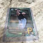 2025 Bowman Draft Chrome Konnor Griffin Aqua Reptilian Refractor /125