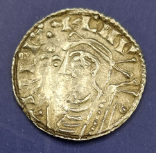King Cnut Silver Short Cross Type Penny Godric on Lund VF S.1159 Ref N912