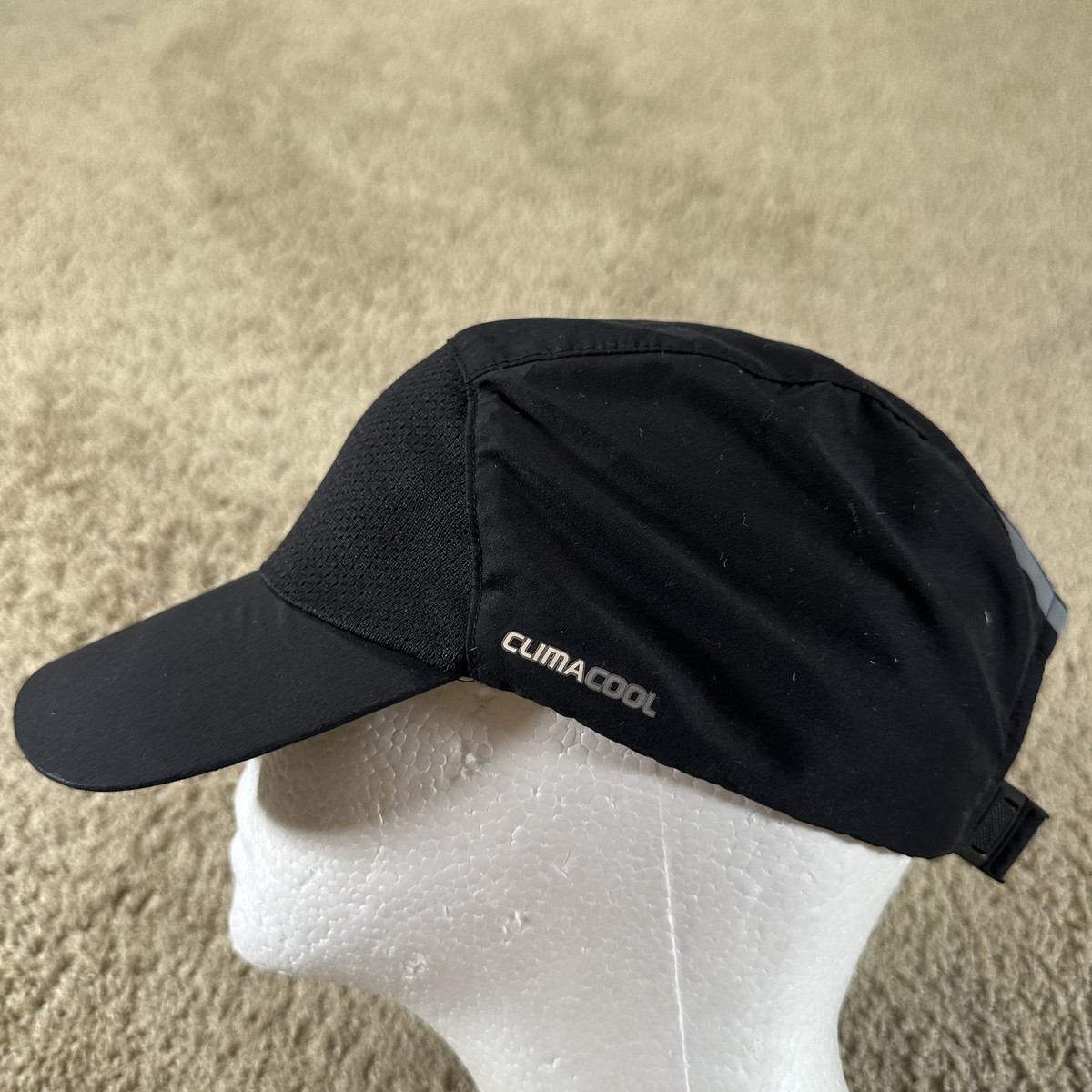 Adidas Hat Cap Strap Back ClimaCool Reflective Running Athletic
