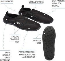 Coral Schuhe Cressi Gr&ouml;&szlig;e 45 Navy, Schwimmschuhe, Badeschuhe