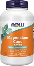 Magnesium Enzyme Function & Nervous System Supplement (180 caps)