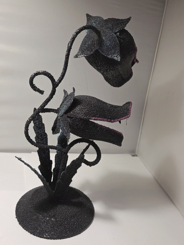 Little Shop of Horrors Venus Flytrap 12" Planta Carnívora Dientes Prop Halloween - Imagen 6 de 12
