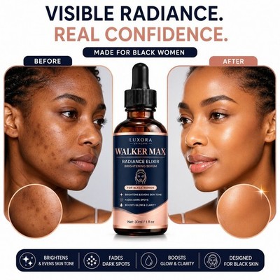 Walker Max Skin Protect Serum For Black Women Gentle Facial Skin Care 30ml