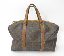 Autentico Louis Vuitton Monogram Duffle Bag Boston Bag Sac Souple 35 F#49641