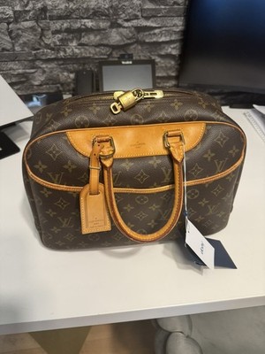 Louis Vuitton Deauville Monogram Vintage Original mit Schloss Top Zustand