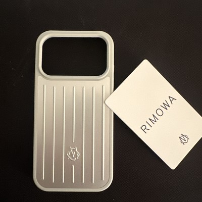 AUTHENTIC RIMOWA Silver Case for iPhone 17 Pro