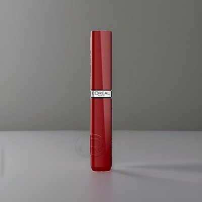 L'ORÉAL PARIS Loreal Lippenstift Infaillible Laque Resistance, 550 Noir Cherry